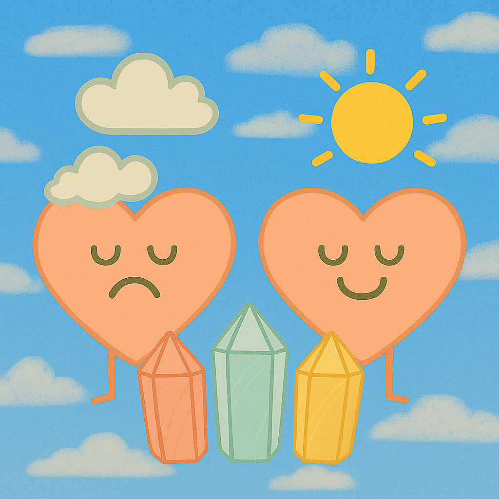 Crystal Therapy for Energetic Clearing + Auric Protection - 90 mins