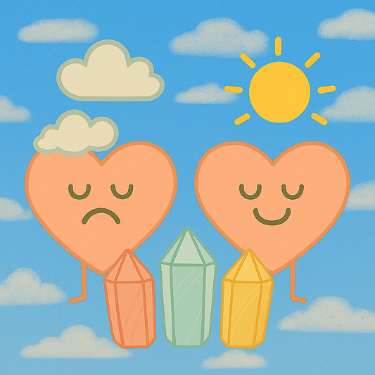 Crystal Therapy for Energetic Clearing + Auric Protection - 90 mins
